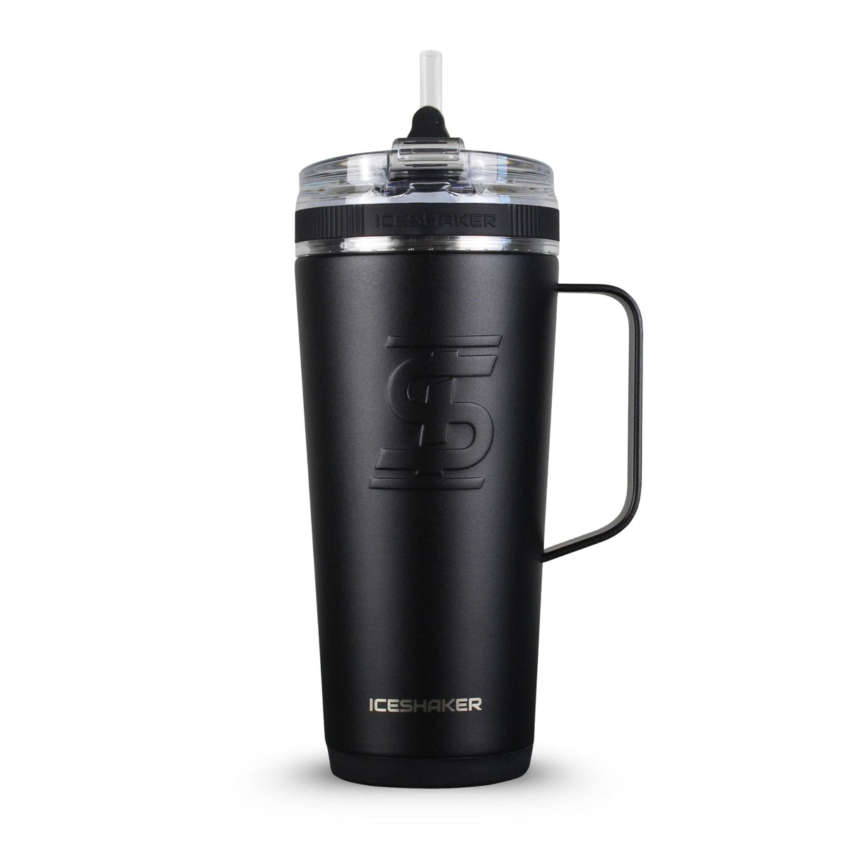 CUSTOM 26oz Flex Bottle with Handle - Black