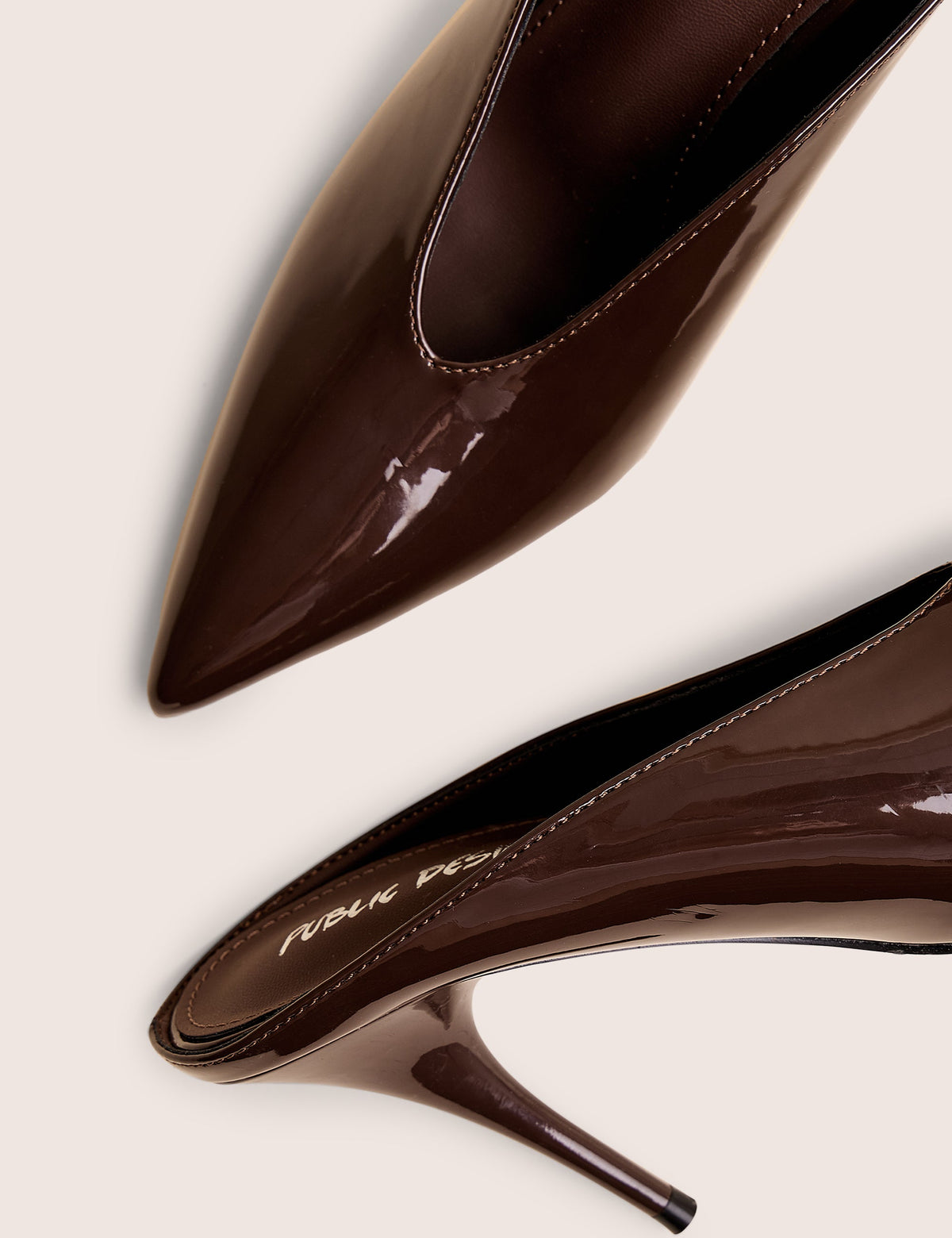 Elixr Chocolate Patent Court High Heels