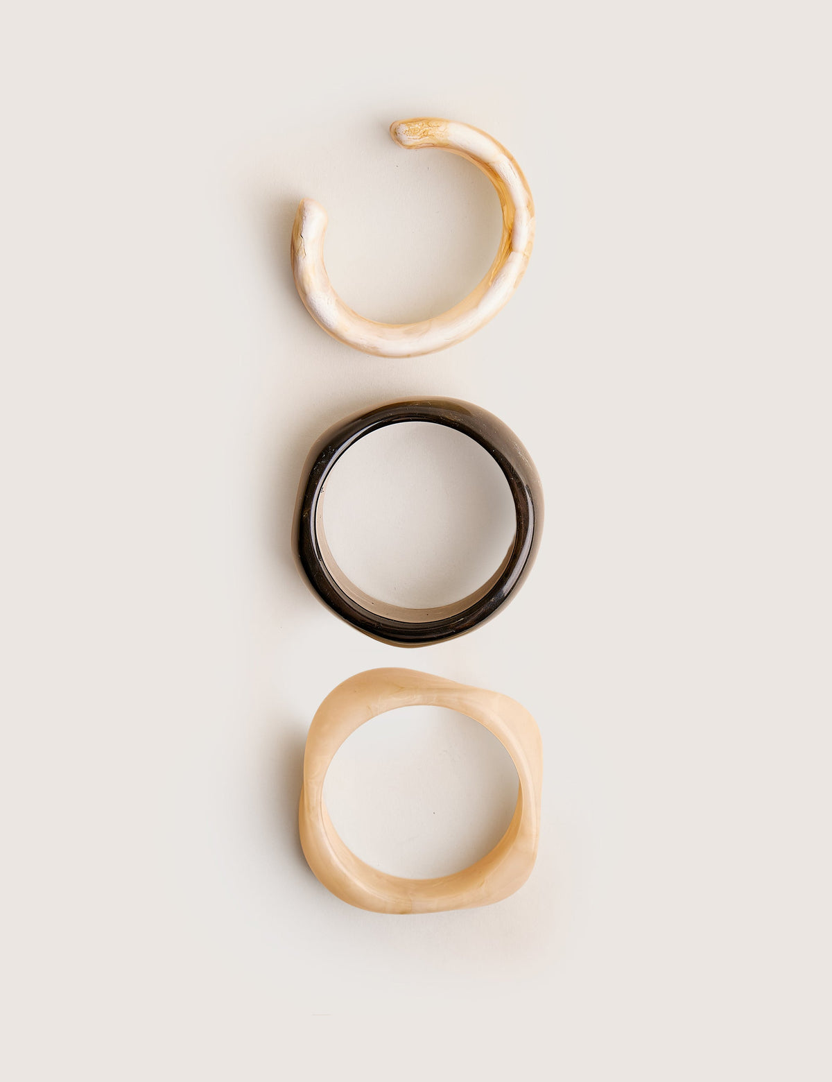 3 Pack Cuff & Classic Bangle Set Multi