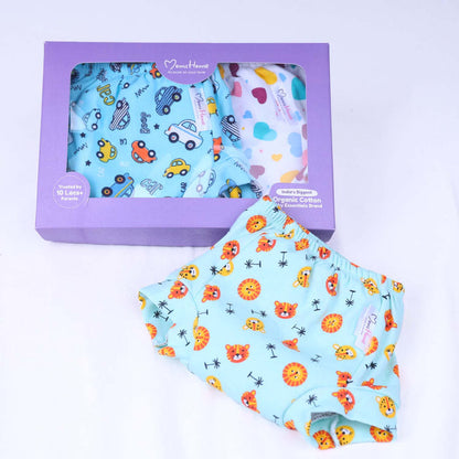 100% Cotton Unisex Baby Padded Underwear | Pack of 3