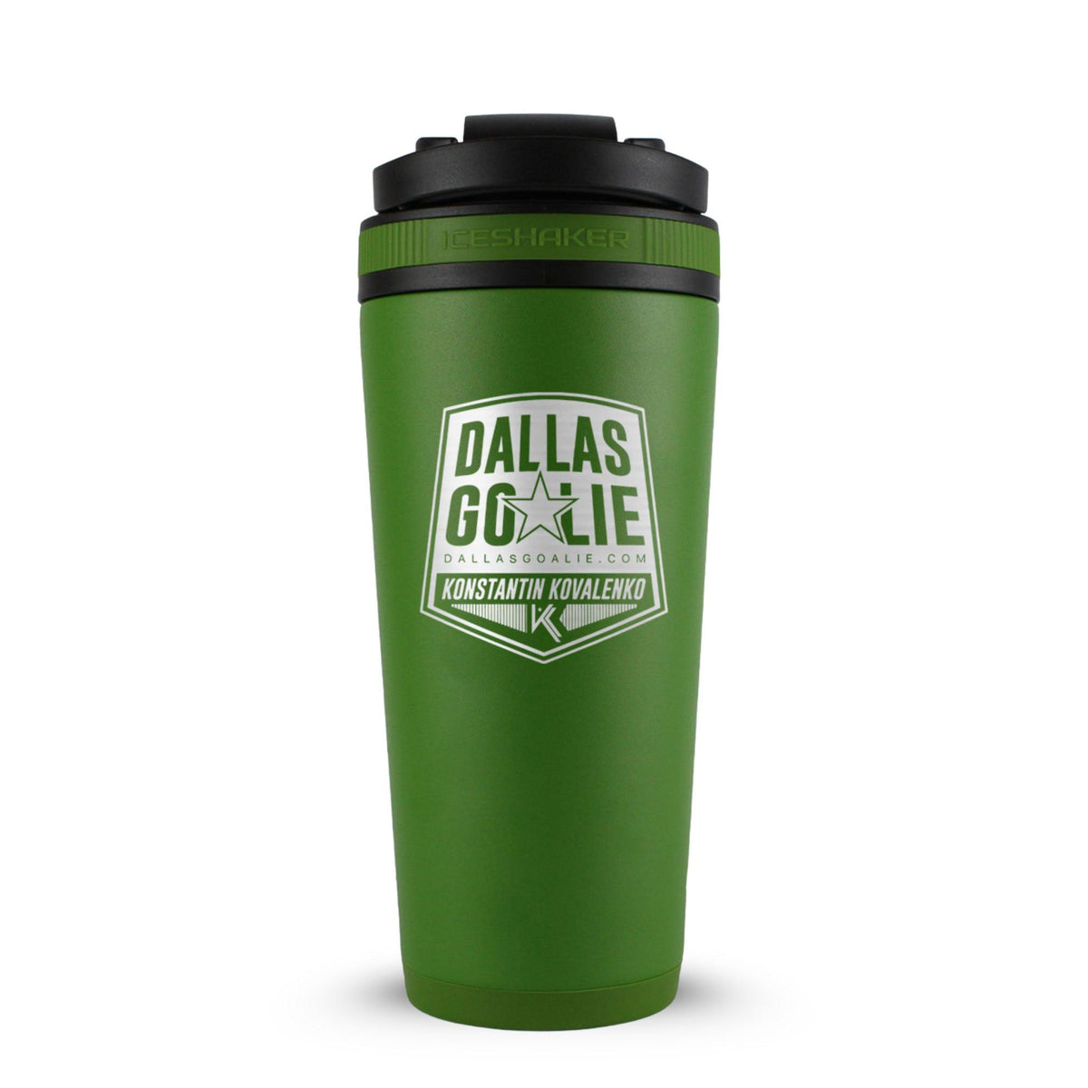 Custom Dallas Goalie Konstantin 26oz Ice Shaker