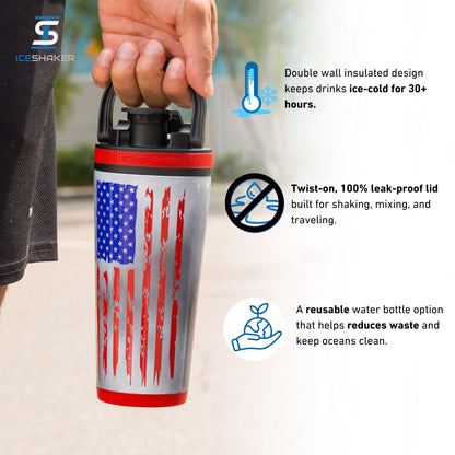 Custom Sioux Falls Fit Body Boot Camp Kettlebell 26oz Ice Shakers