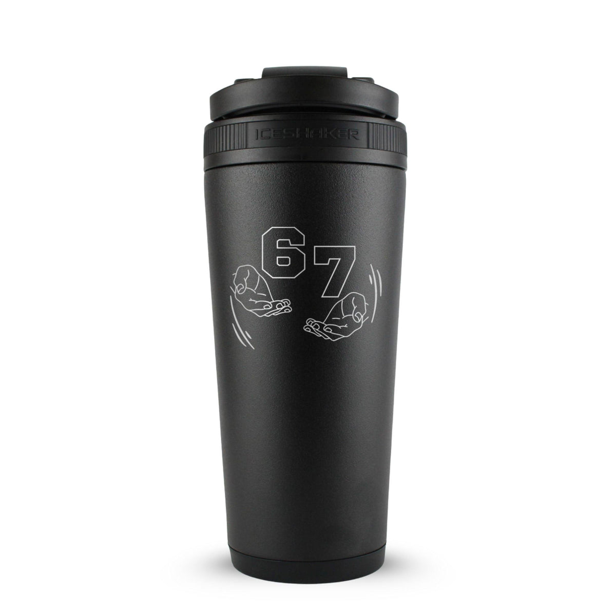 SIX Seevvvenn 26oz Ice Shaker - Black