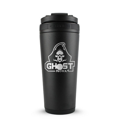 Custom Ghost Nova Baseball 26oz Ice Shaker
