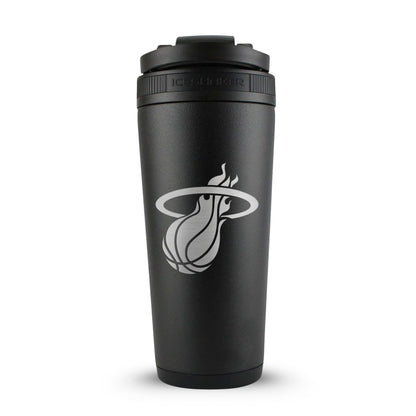 Officially Licensed Miami Heat 26oz Ice Shaker - Black