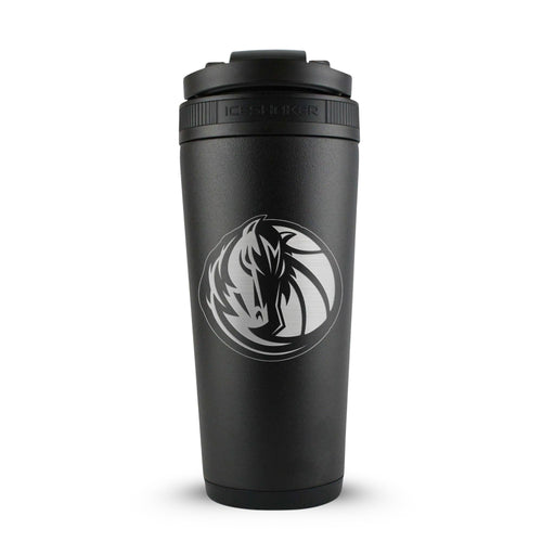 Officially Licensed Dallas Mavericks 26oz Ice Shaker - Black
