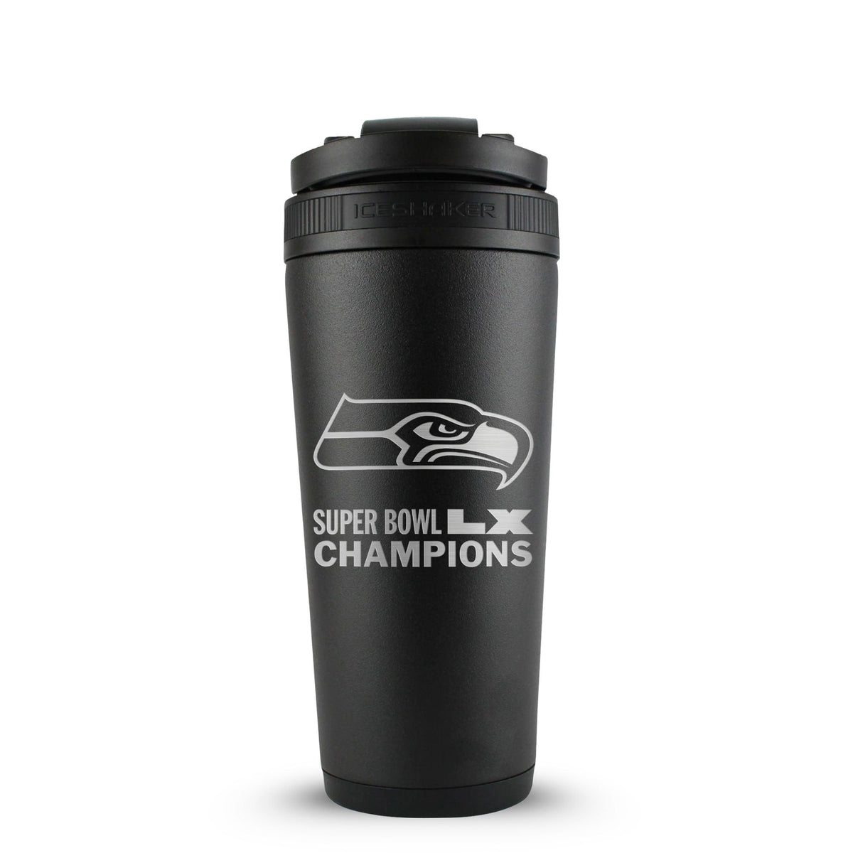 Seattle Seahawks Superbowl LX Champions 26oz Ice Shaker