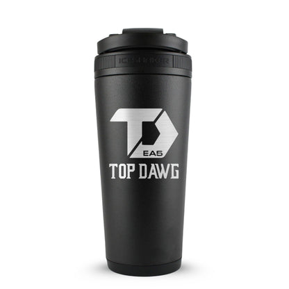 Custom Top Dawg Ghost Baseball 26oz Ice Shaker