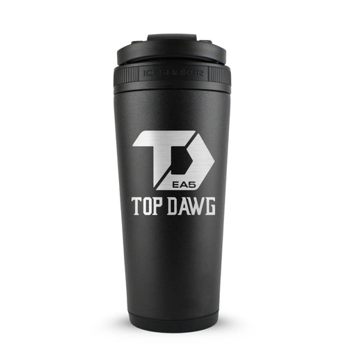 Custom Top Dawg Ghost Baseball 26oz Ice Shaker