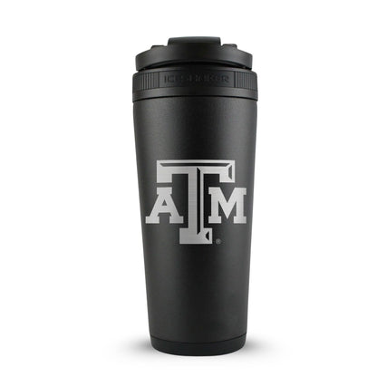 Officially Licensed Texas A&M University 26oz Ice Shaker - Black