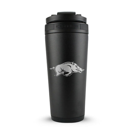Officially Licensed University of Arkansas 26oz Ice Shaker - Black
