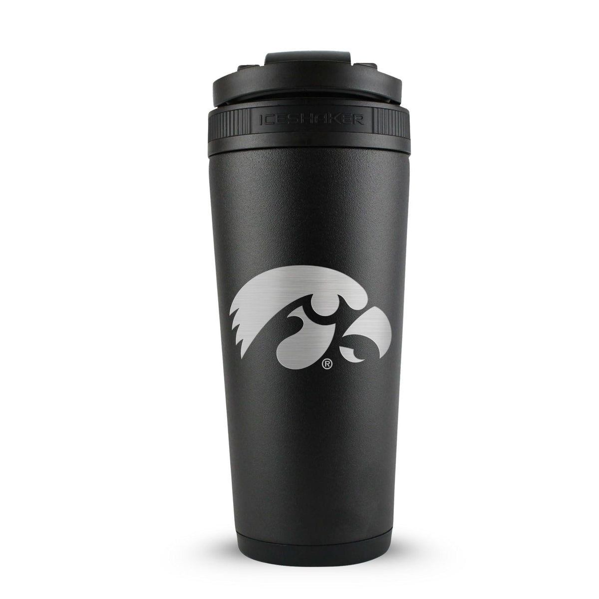 Officially Licensed University of Iowa 26oz Ice Shaker - Black