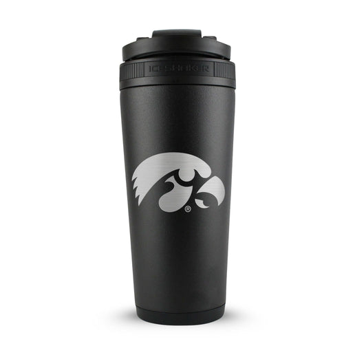 Officially Licensed University of Iowa 26oz Ice Shaker - Black