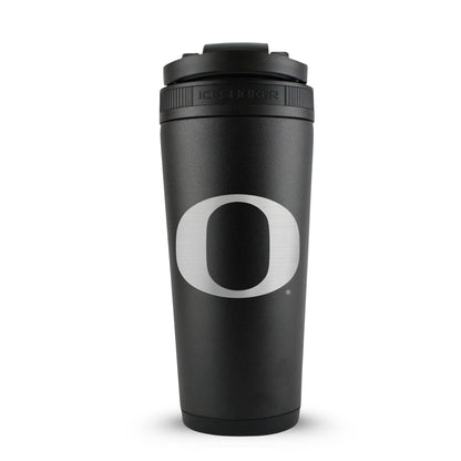 Officially Licensed University of Oregon 26oz Ice Shaker - Black