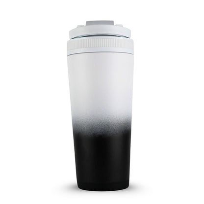 26oz Ice Shaker - Black White Ombre