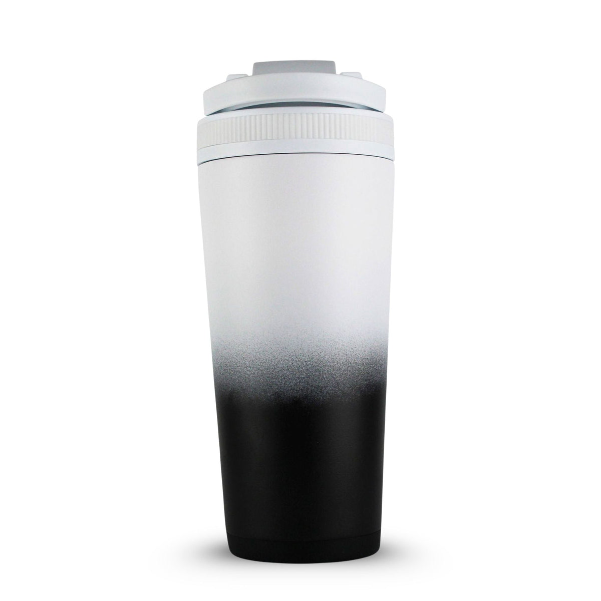 Ice Shaker Ombre Series 26oz Shaker Bottle - Black White Ombre