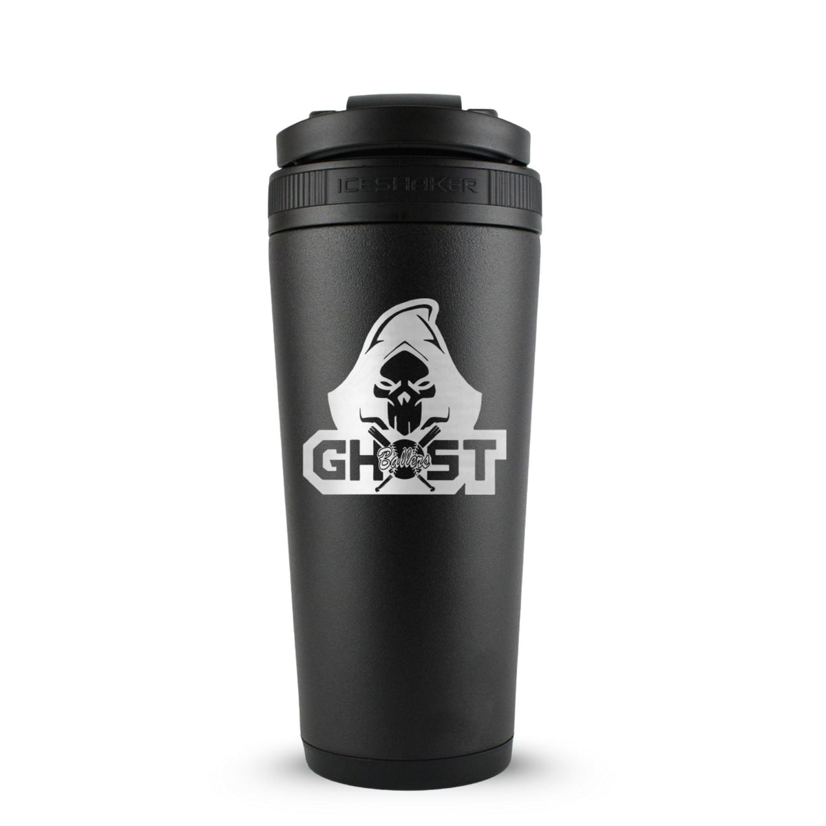 Custom Ghost Ballers Baseball 26oz Ice Shaker