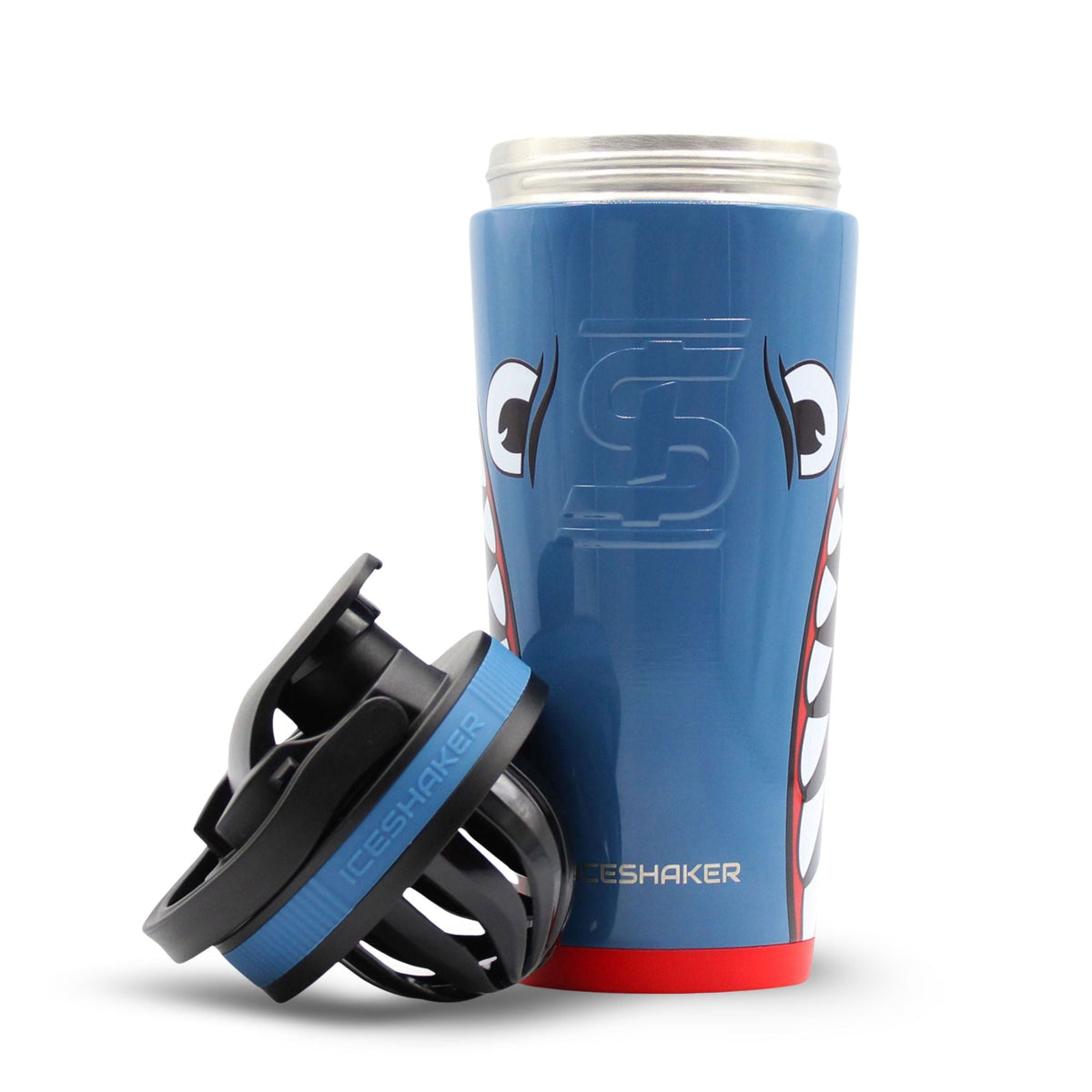 26oz Ice Shaker - Blue Bomber