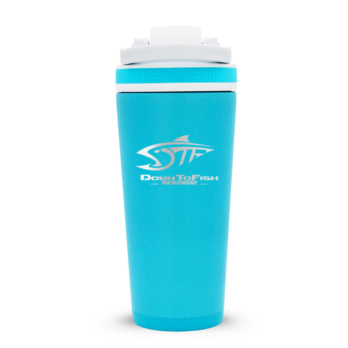 Custom Down to Fish 26oz Ice Shakers