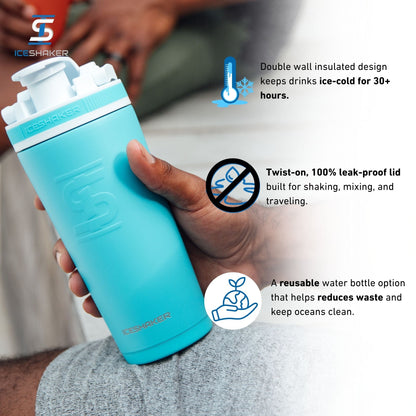 Ice Shaker Matte Series 26oz Shaker Bottles