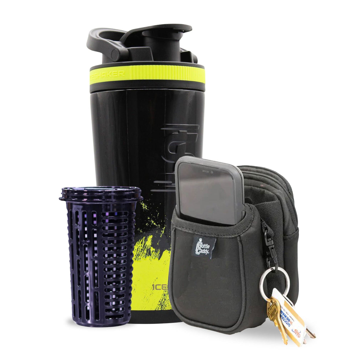 26oz Ice Shaker & Accessories Bundle
