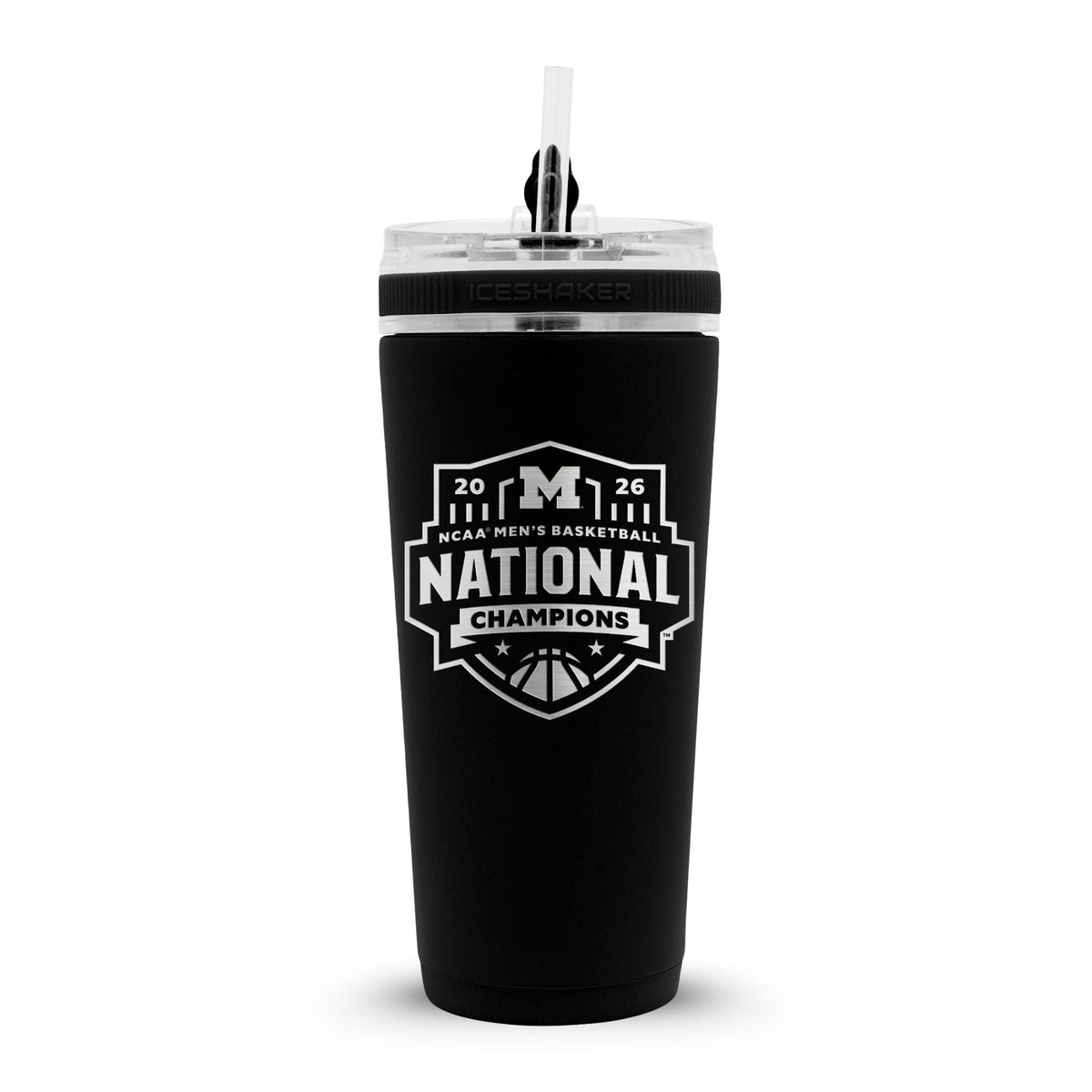Michigan Wolverines 2026 NCAA Men's Basketball Champions 26oz Flex Bottle
