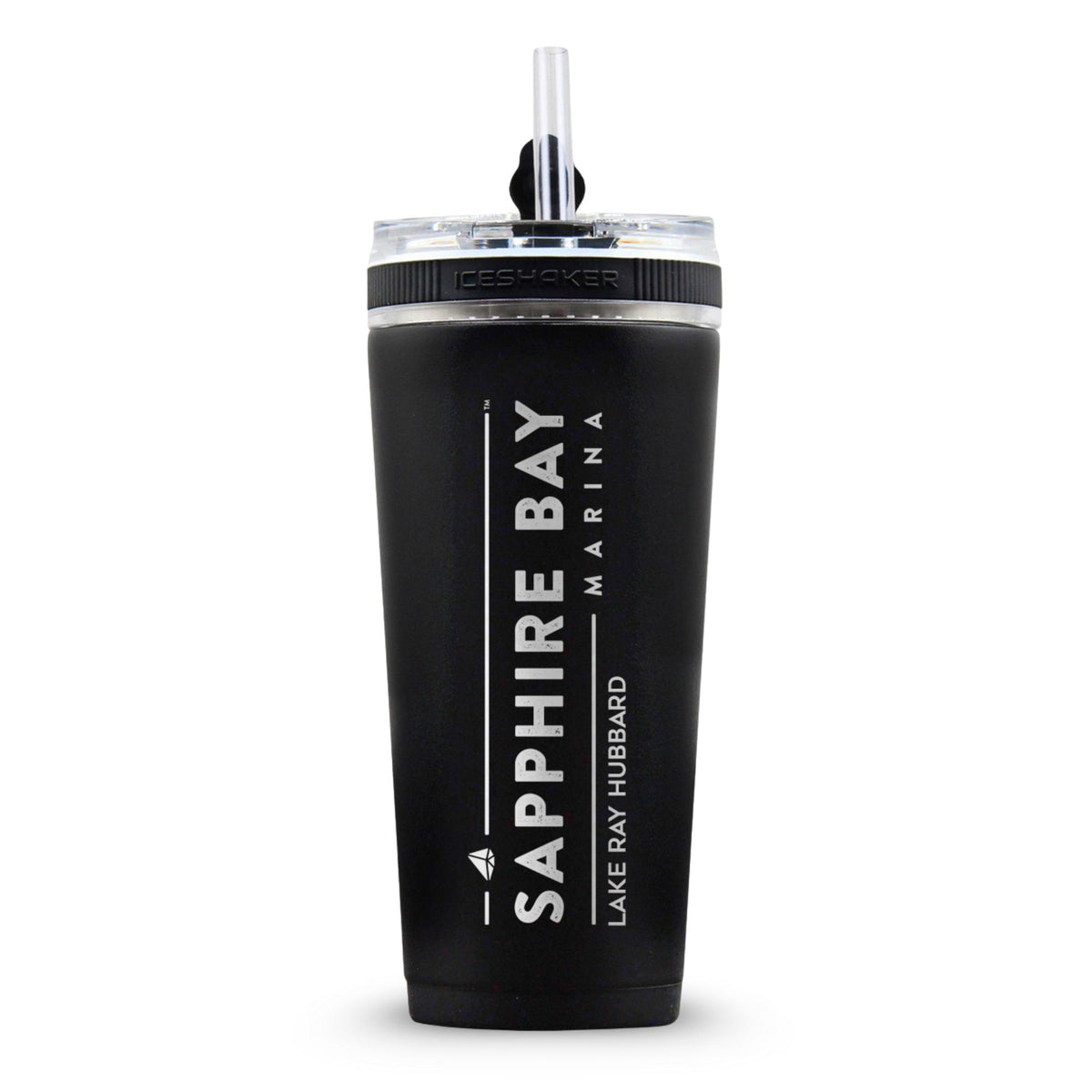 Sapphire Bay Marina Custom 26oz Flex Bottles