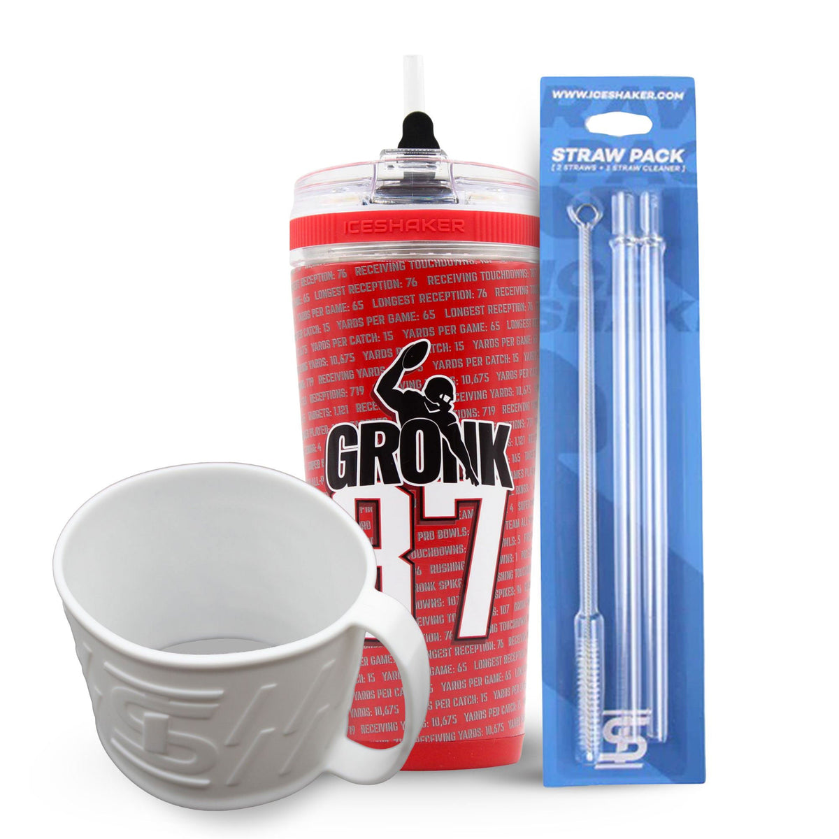 Gronk 87 26oz Flex Bottle Bundle