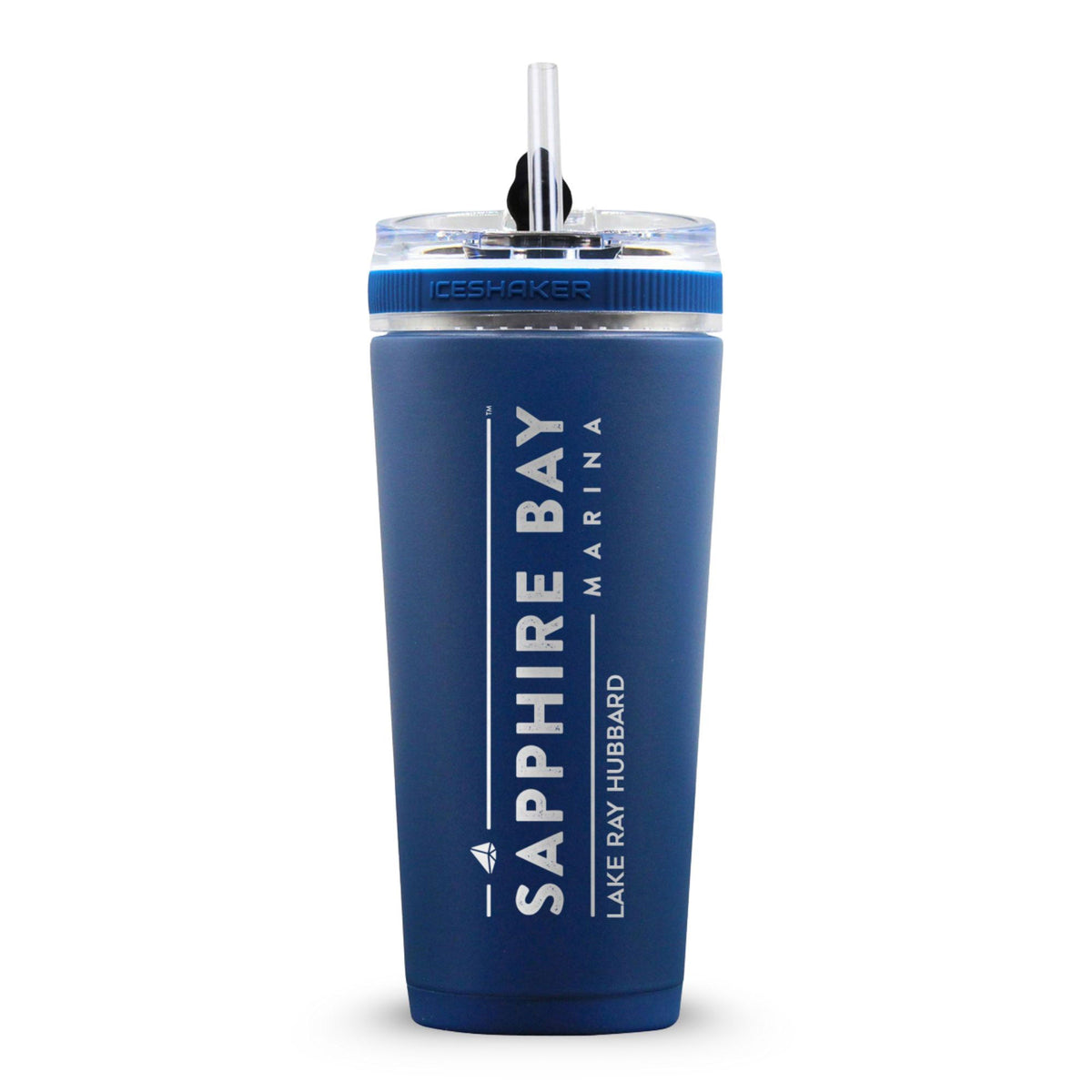 Sapphire Bay Marina Custom 26oz Flex Bottles