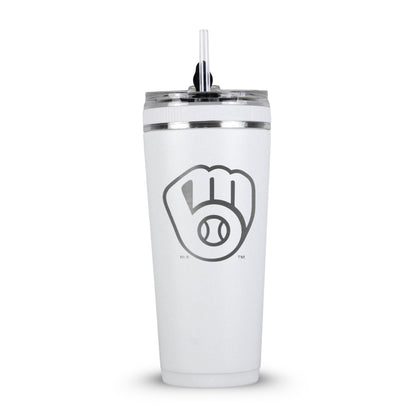 Officially Licensed Milwaukee Brewers 26oz Flex Bottle