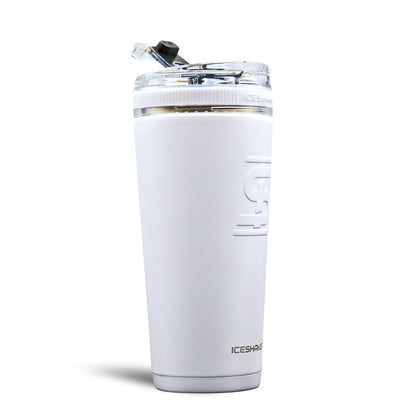 Officially Licensed Kansas City Chiefs 26oz Flex Bottle - White