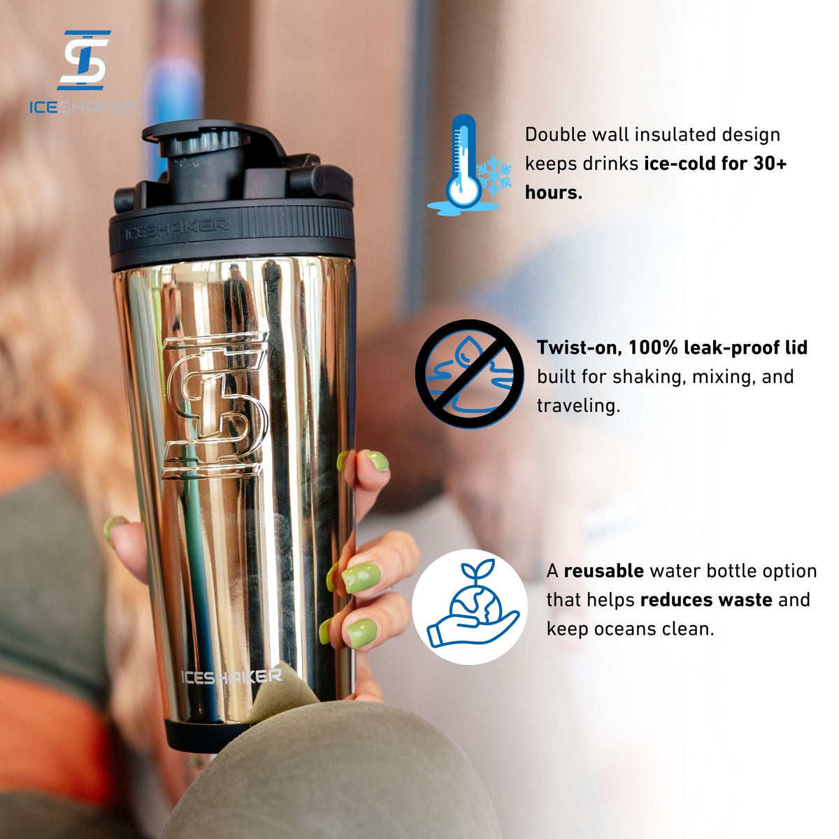 Custom Sioux Falls Fit Body Boot Camp 26oz Ice Shakers