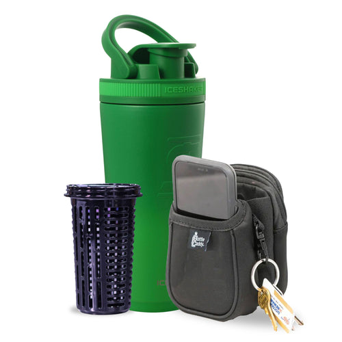Green Color Rush 26oz Ice Shaker Bundle