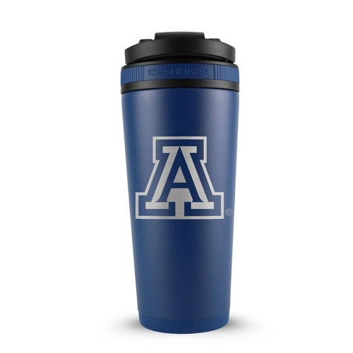 Officially Licensed University of Arizona 26oz Ice Shaker - Navy