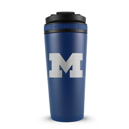 Officially Licensed University of Michigan 26oz Ice Shaker - Navy