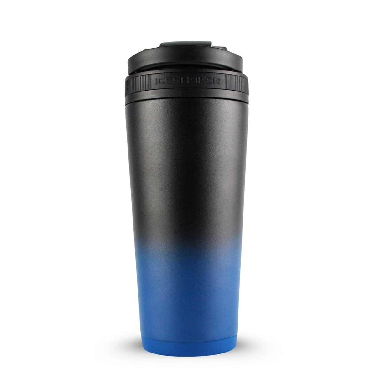 Ice Shaker Ombre Series 26oz Shaker Bottle - Navy Black Ombre