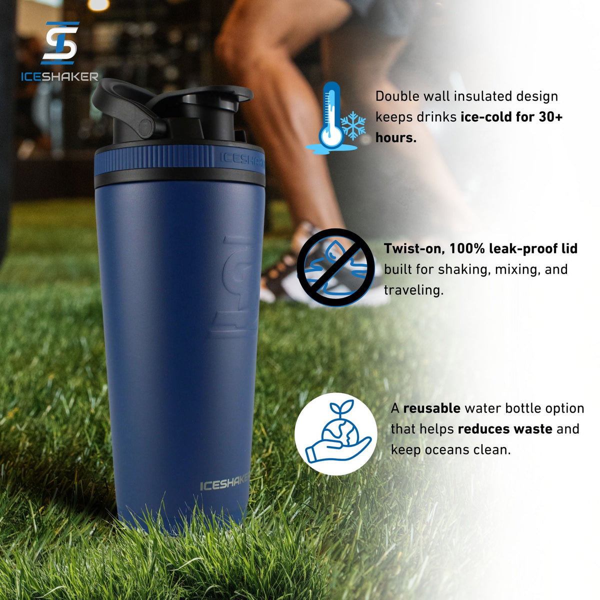 Custom Sioux Falls Fit Body Boot Camp 26oz Ice Shakers