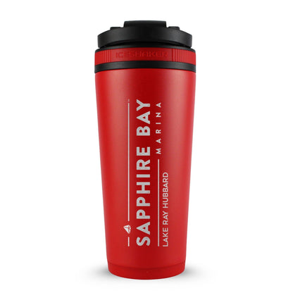 Sapphire Bay Marina Custom 26oz Ice Shakers
