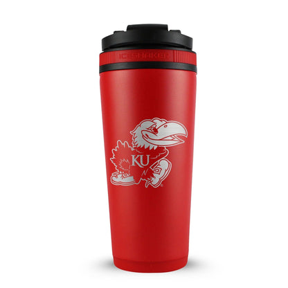 Officially Licensed University of Kansas 26oz Ice Shaker