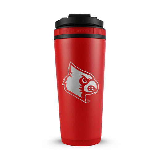 Officially Licensed University of Louisville 26oz Ice Shaker - Red