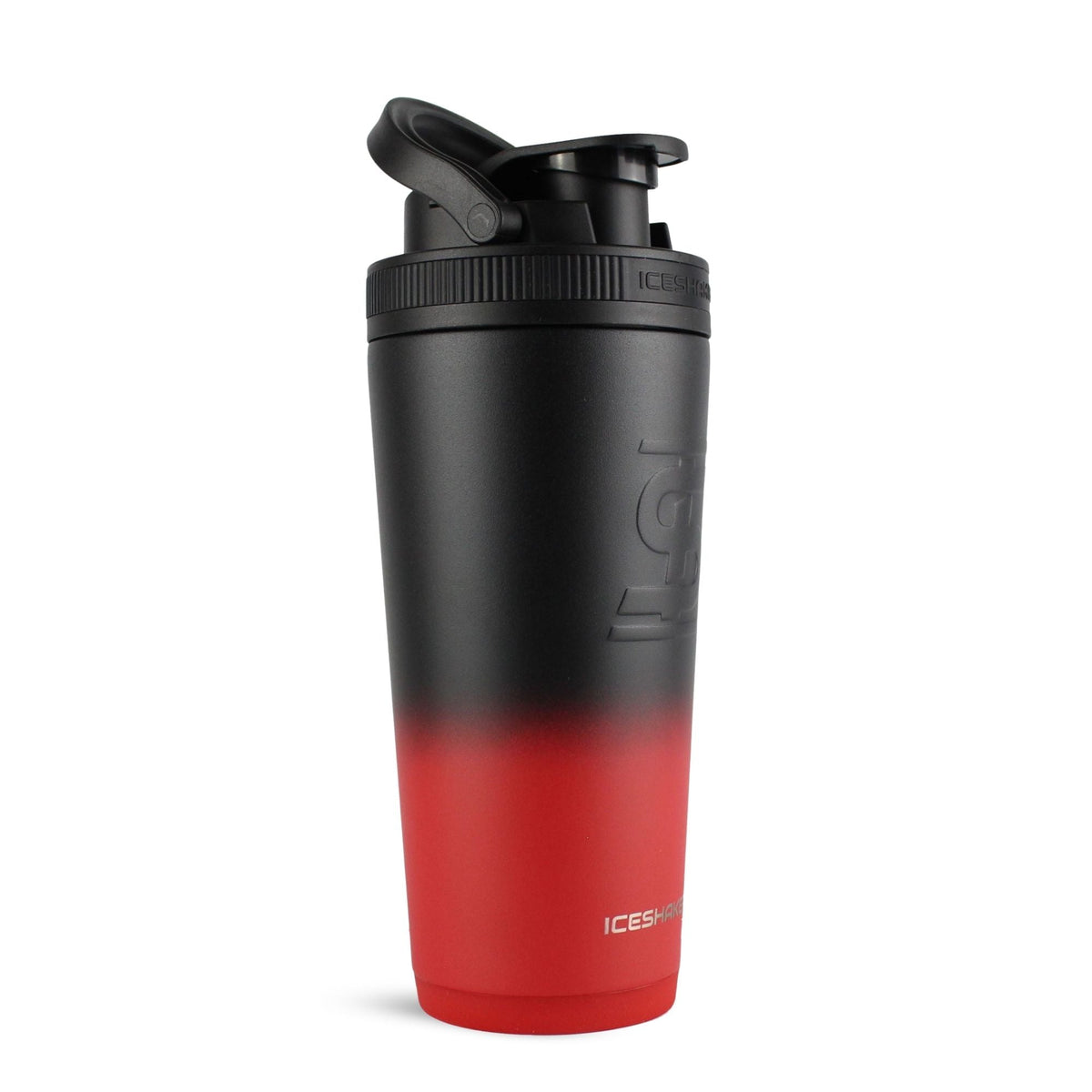 26oz Ice Shaker - Red Black Ombre
