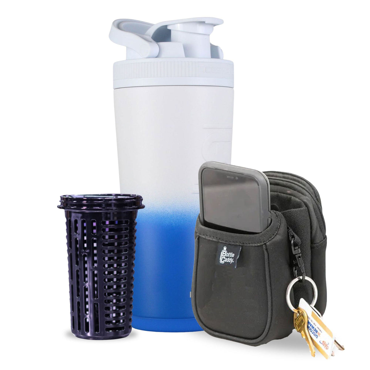 26oz Ice Shaker & Accessories Bundle