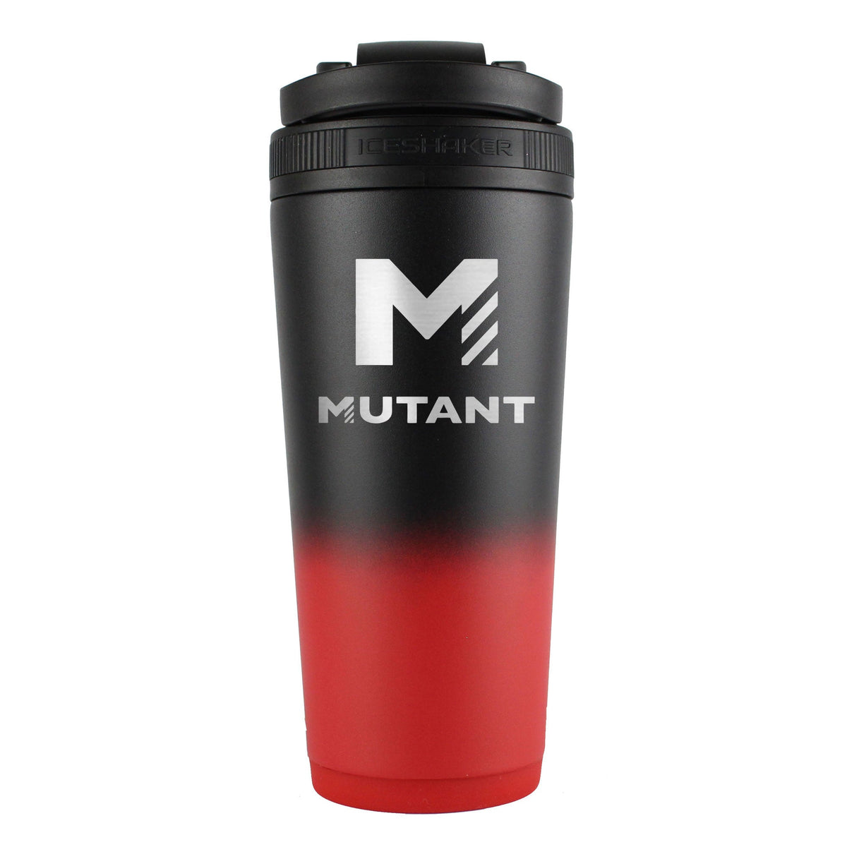 Nick "The Mutant" Walker Custom 26oz Ice Shaker - Red Black Ombre