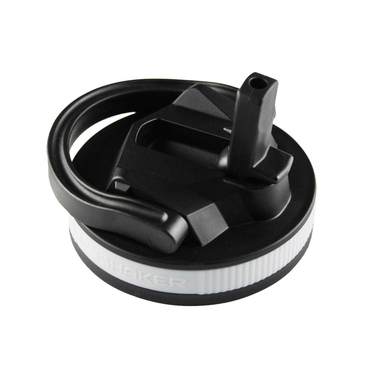 26oz Sport Lid & Internal Straw - Black Lid with White Band