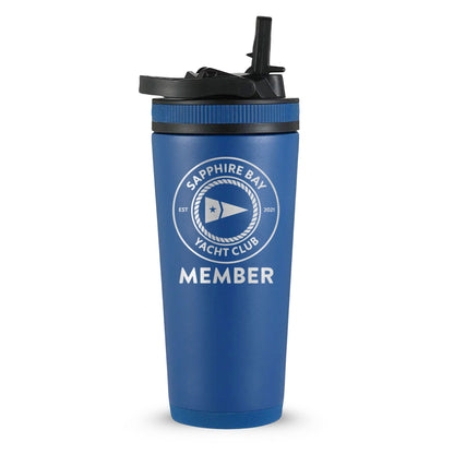 Sapphire Bay Marina Yacht Club Member Custom 26oz Sport Bottle