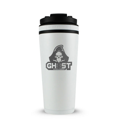 Custom Ghost Badlands Baseball 26oz Ice Shaker