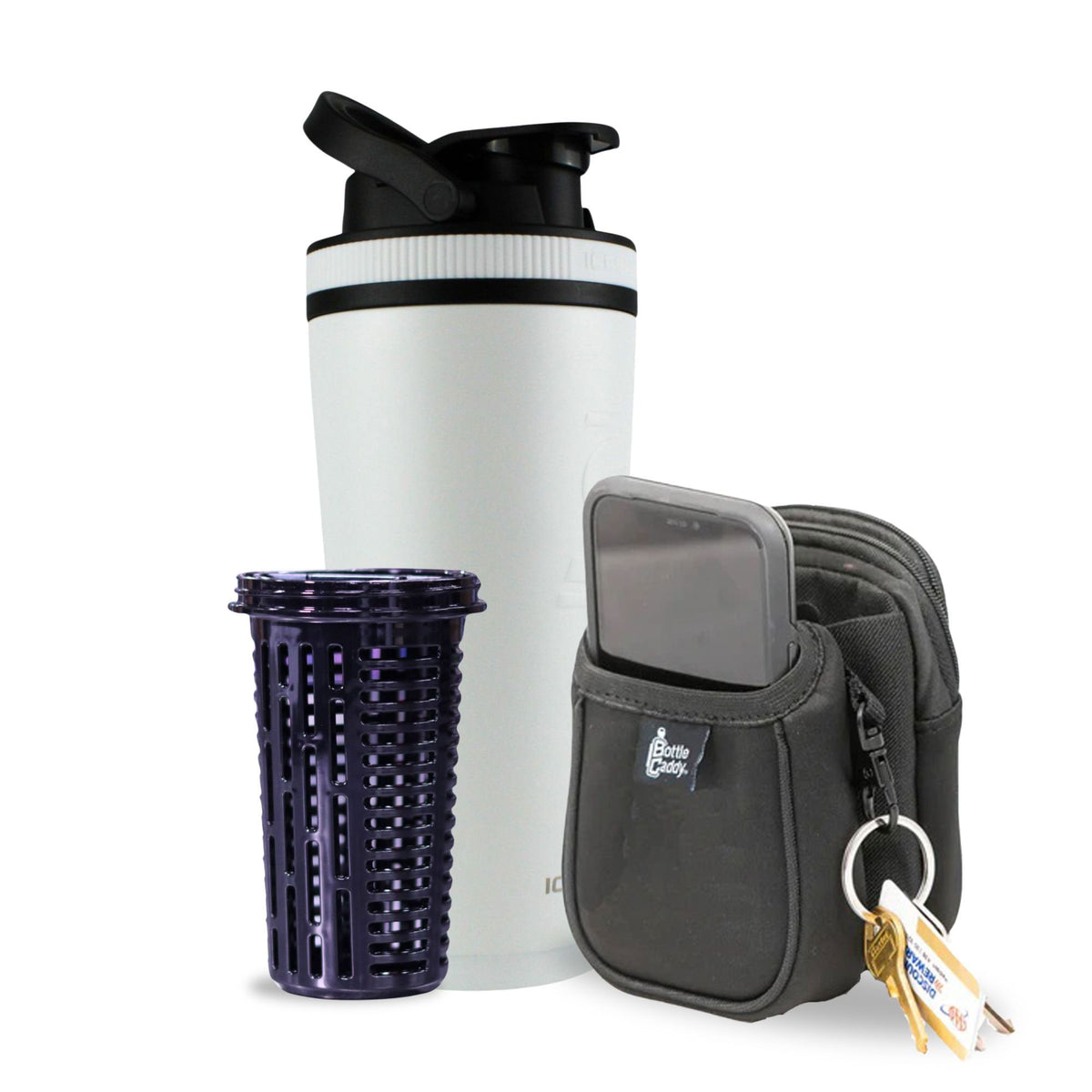 26oz Ice Shaker & Accessories Bundle