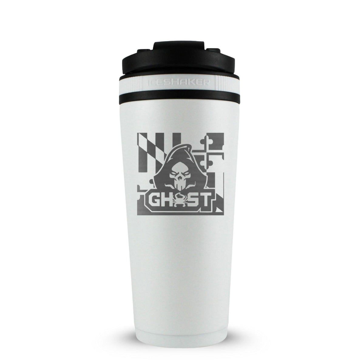 Custom Chesapeake Ghost Baseball 26oz Ice Shaker
