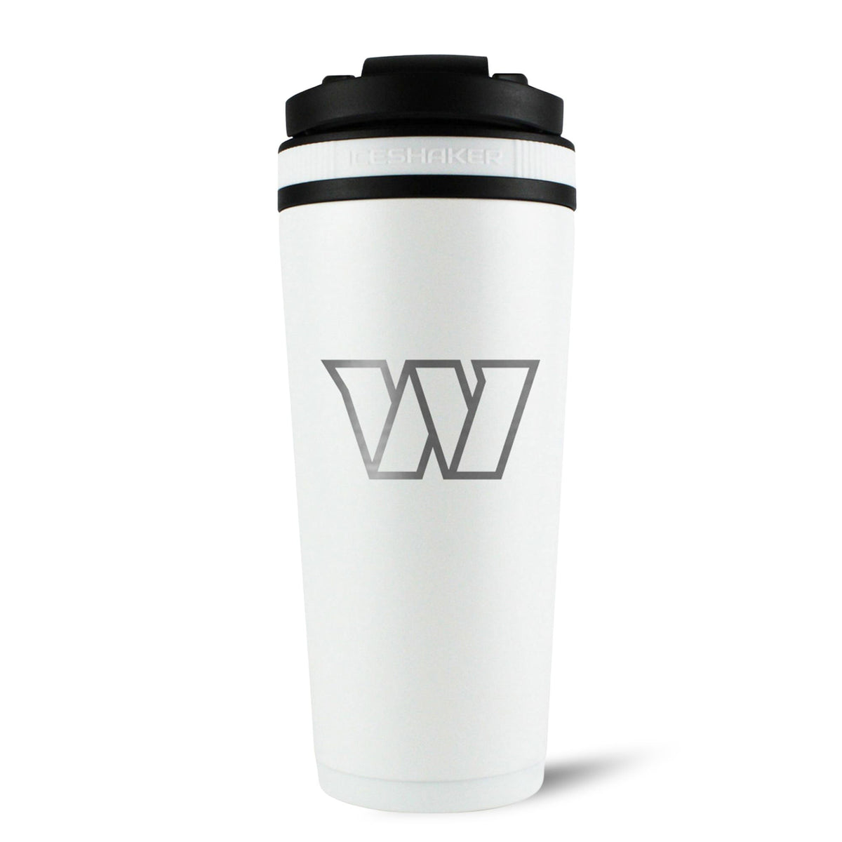 Officially Licensed Washington Commanders 26oz Ice Shaker - White