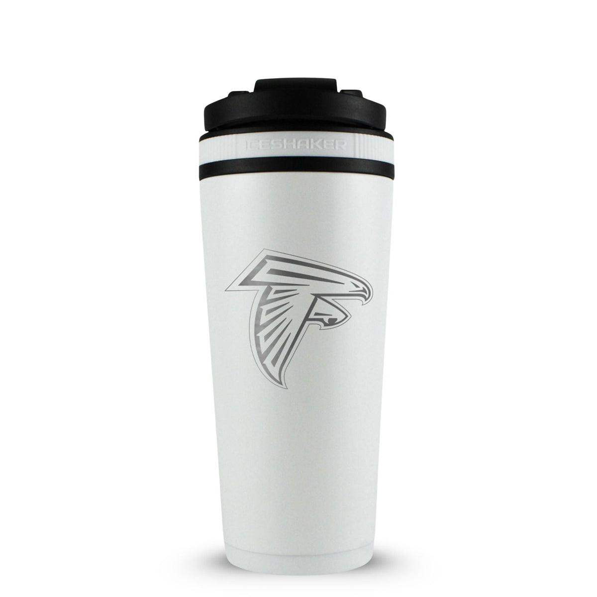 Officially Licensed Atlanta Falcons 26oz Ice Shaker - White